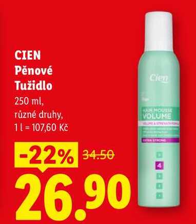 CIEN Pěnové Tužidlo, 250 ml