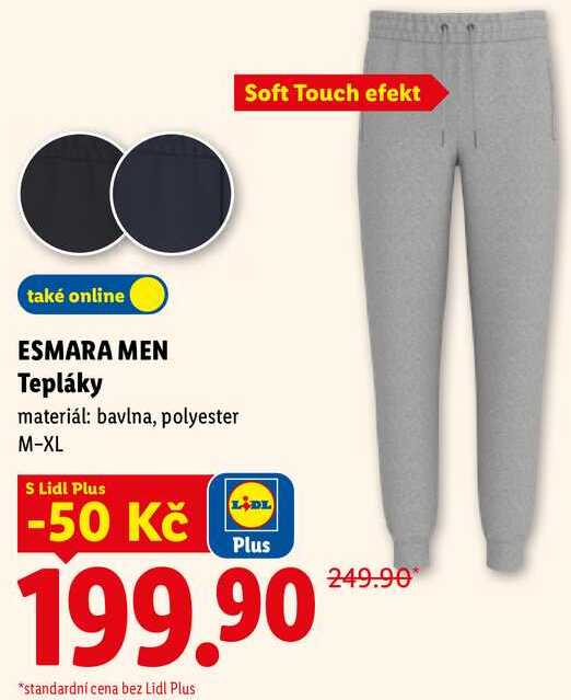 ESMARA MEN Tepláky 