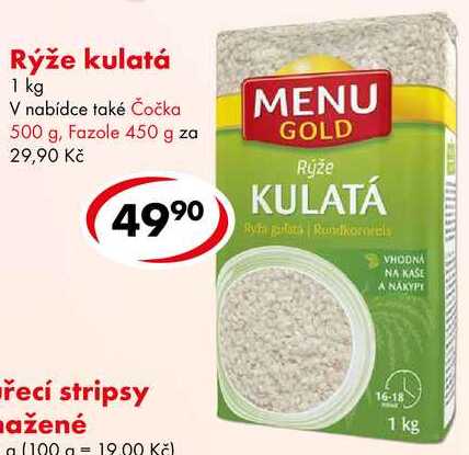 Rýže kulatá, 1 kg