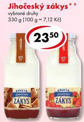 Jihočeský zákys, 330 g