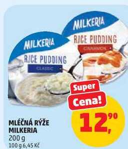 MLÉČNÁ RÝŽE MILKERIA, 200 g