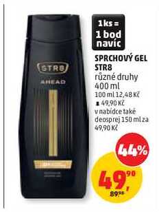 SPRCHOVÝ GEL STR8 různé druhy, 400 ml
