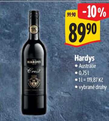 Hardys, 0,75 l