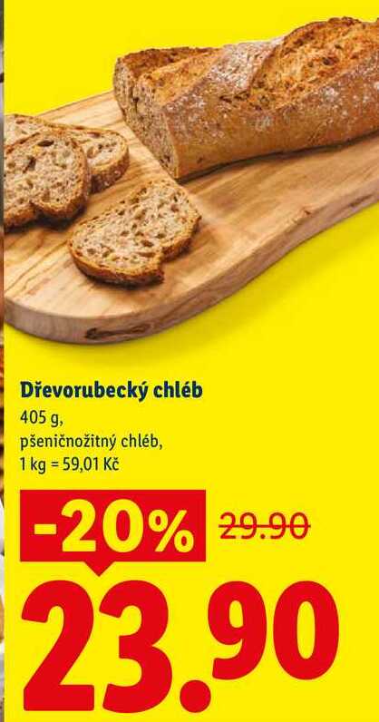 Dřevorubecký chléb, 405 g