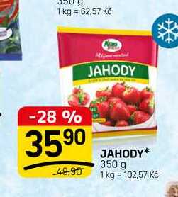 JAHODY* 350 g