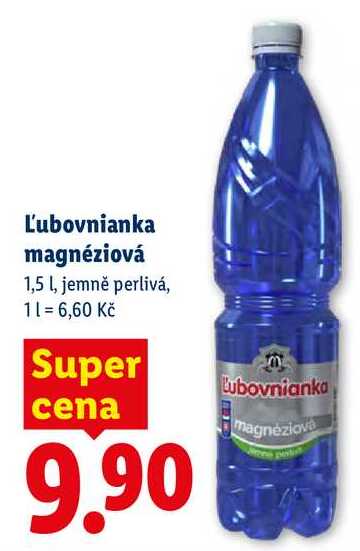 Ľubovnianka magnéziová 1,5 l