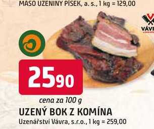 UZENÝ BOK Z KOMÍNA 100g