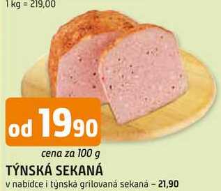 TÝNSKÁ SEKANÁ 100g