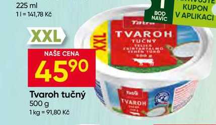TATRA Tvaroh tučný 500 g 