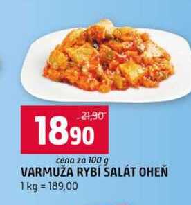 VARMUŽA RYBÍ SALÁT OHEŇ 100g