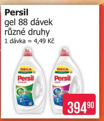 Persil gel 88 dávek různé druhy