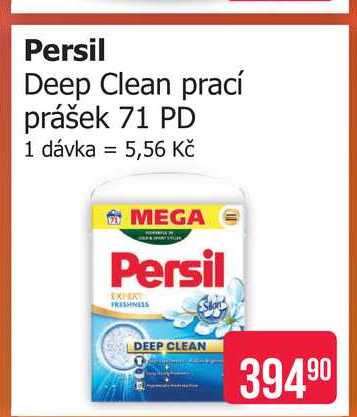 Persil Deep Clean prací prášek 71 PD
