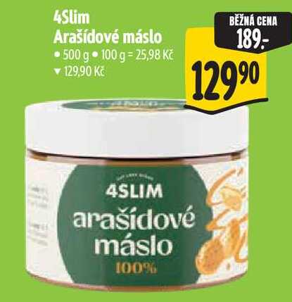 Slim Arašídové máslo, 500 g