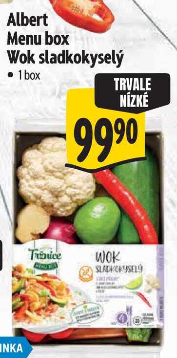 Albert Menu box Wok sladkokyselý