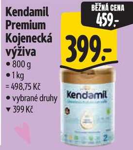 Kendamil Premium Kojenecká výživa, 800 g