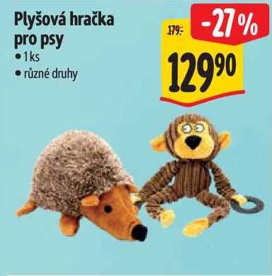 Plyšová hračka pro psy