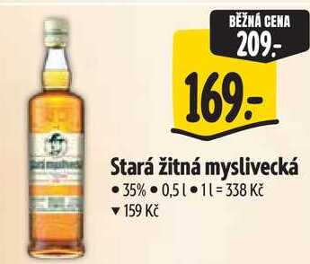 Stará žitná myslivecká, 0,5 l