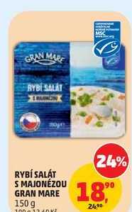 RYBÍ SALÁT S MAJONÉZOU GRAN MARE, 150 g