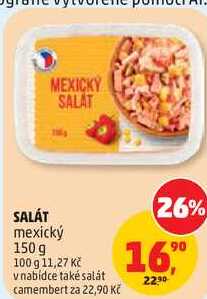 SALÁT mexický, 150 g 