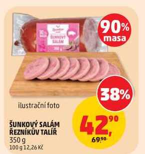 ŠUNKOVÝ SALÁM ŘEZNÍKŮV TALÍŘ, 350 g