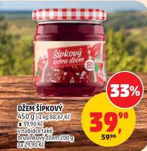 DŽEM ŠÍPKOVÝ, 450 g