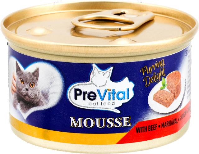 Prevital Konzerva pro kočky hovězí
