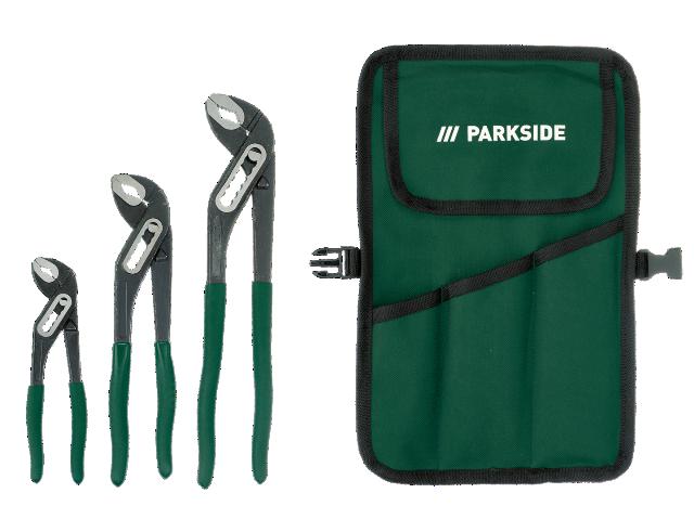PARKSIDE Sada instalatérských kleští 3dílná