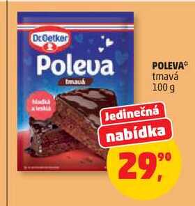POLEVA tmavá, 100 g