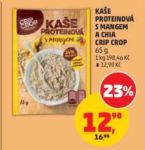 KAŠE PROTEINOVÁ S MANGEM A CHIA CRIP CROP, 65 g 