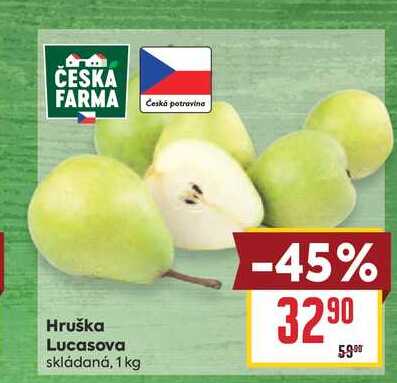 Hruška Lucasova skládaná, 1 kg