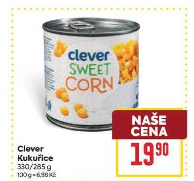 Clever Kukuřice 330/285 g