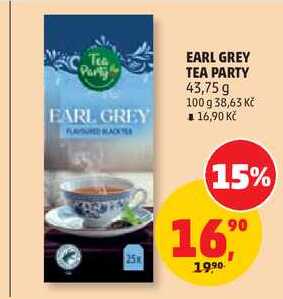 EARL GREY TEA PARTY, 43,75 g