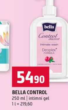 BELLA CONTROL 250 ml intimní gel