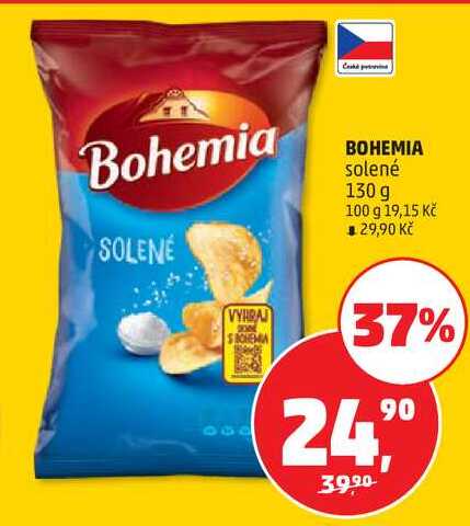 BOHEMIA solené, 130 g