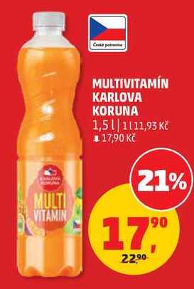 MULTIVITAMÍN KARLOVA KORUNA, 1,5 l 