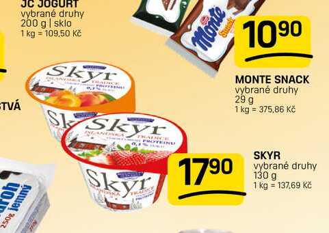 SKYR vybrané druhy 130 g 