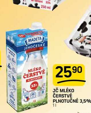 JČ MLÉKO ČERSTVÉ PLNOTUČNÉ 3,5% 11