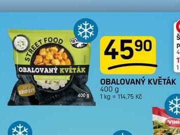 OBALOVANÝ KVĚTÁK 400 g