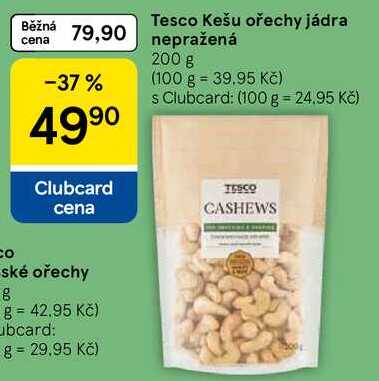 Tesco Free From Tyčinka s arašídy a kešu ořechy, 200 g