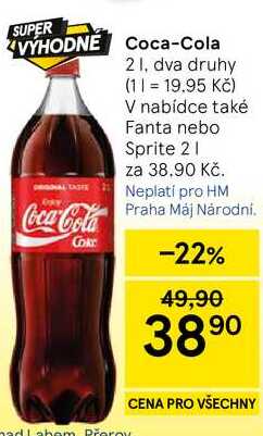 Coca-Cola, 2 l 