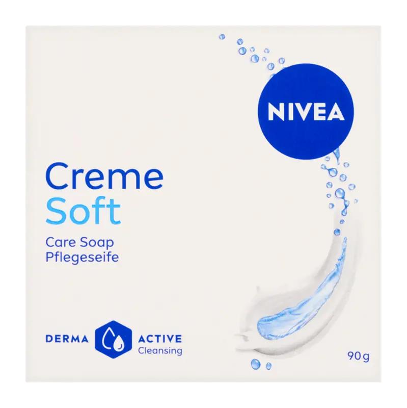 NIVEA Pečující krémové mýdlo Creme Soft, 100 g