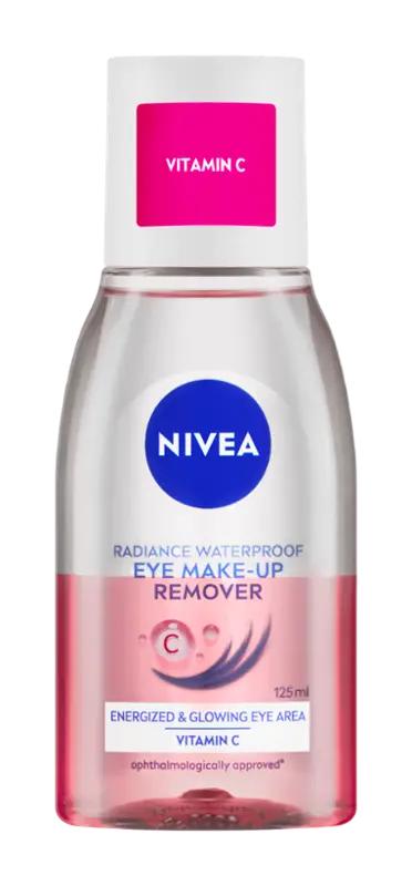 NIVEA Dvoufázový odličovač očí a make-upu s vitaminem C, 125 ml