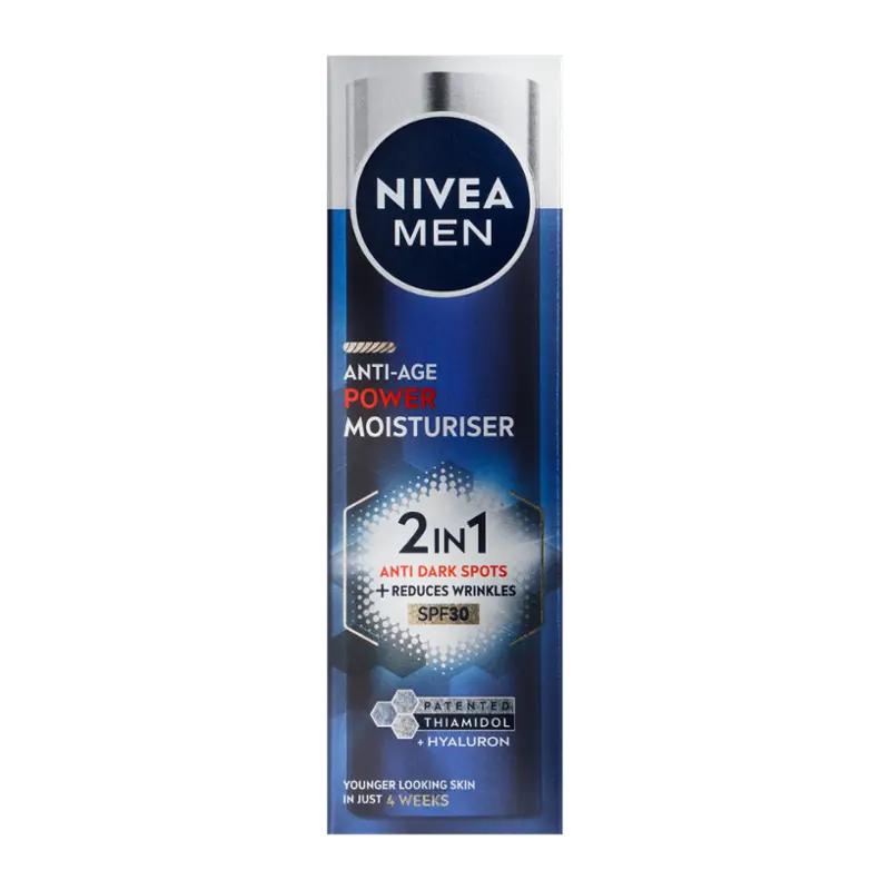 NIVEA Men Posilující krém Anti-Age Power 2v1, 50 ml
