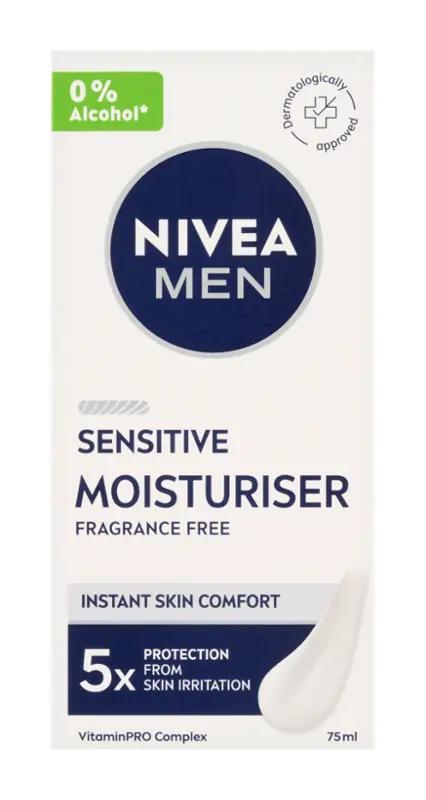 NIVEA Men Hydratační pleťový krém Sensitive, 75 ml