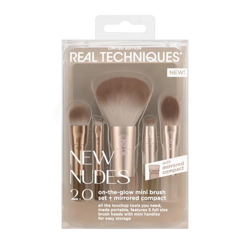 Real Techniques Sada štětců New Nudes On-the-glow, 1 ks