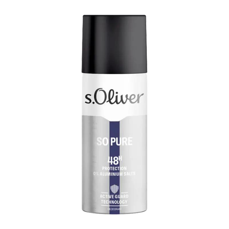 s.Oliver Deodorant sprej pro muže So Pure, 150 ml