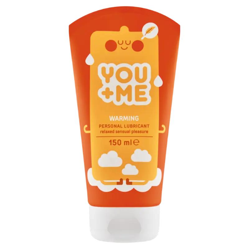 YOU & ME Lubrikační gel s hřejivým účinkem Warming, 150 ml