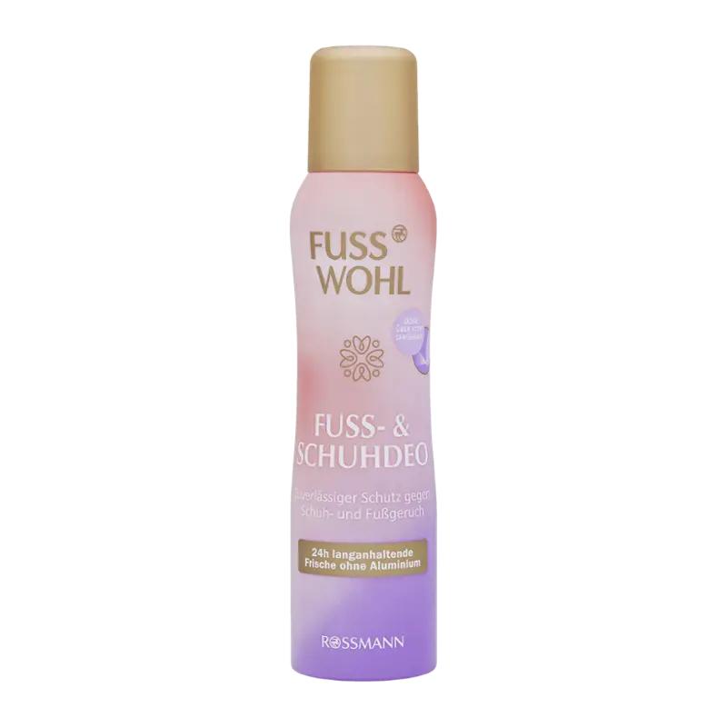 Fusswohl Deodorant na nohy a obuv, 150 ml