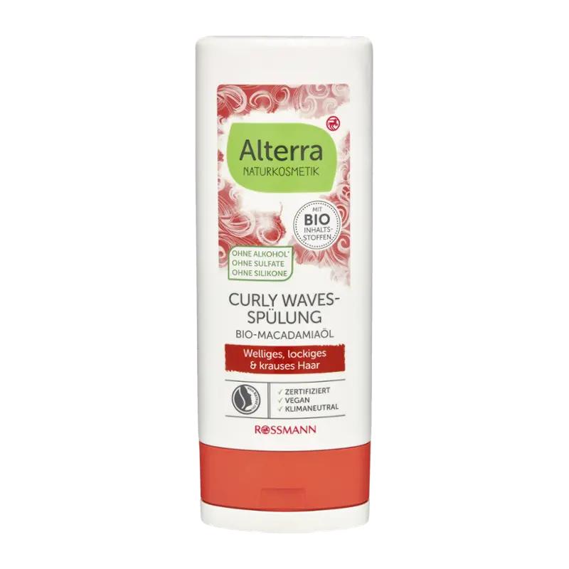 Alterra Naturkosmetik Balzám na kudrnaté vlasy Curly Waves, 200 ml