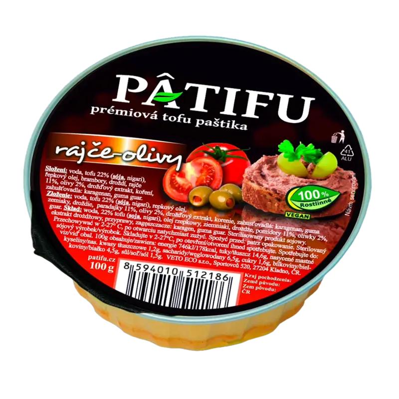 Veto Paštika Patifu s rajčaty a olivami, 100 g